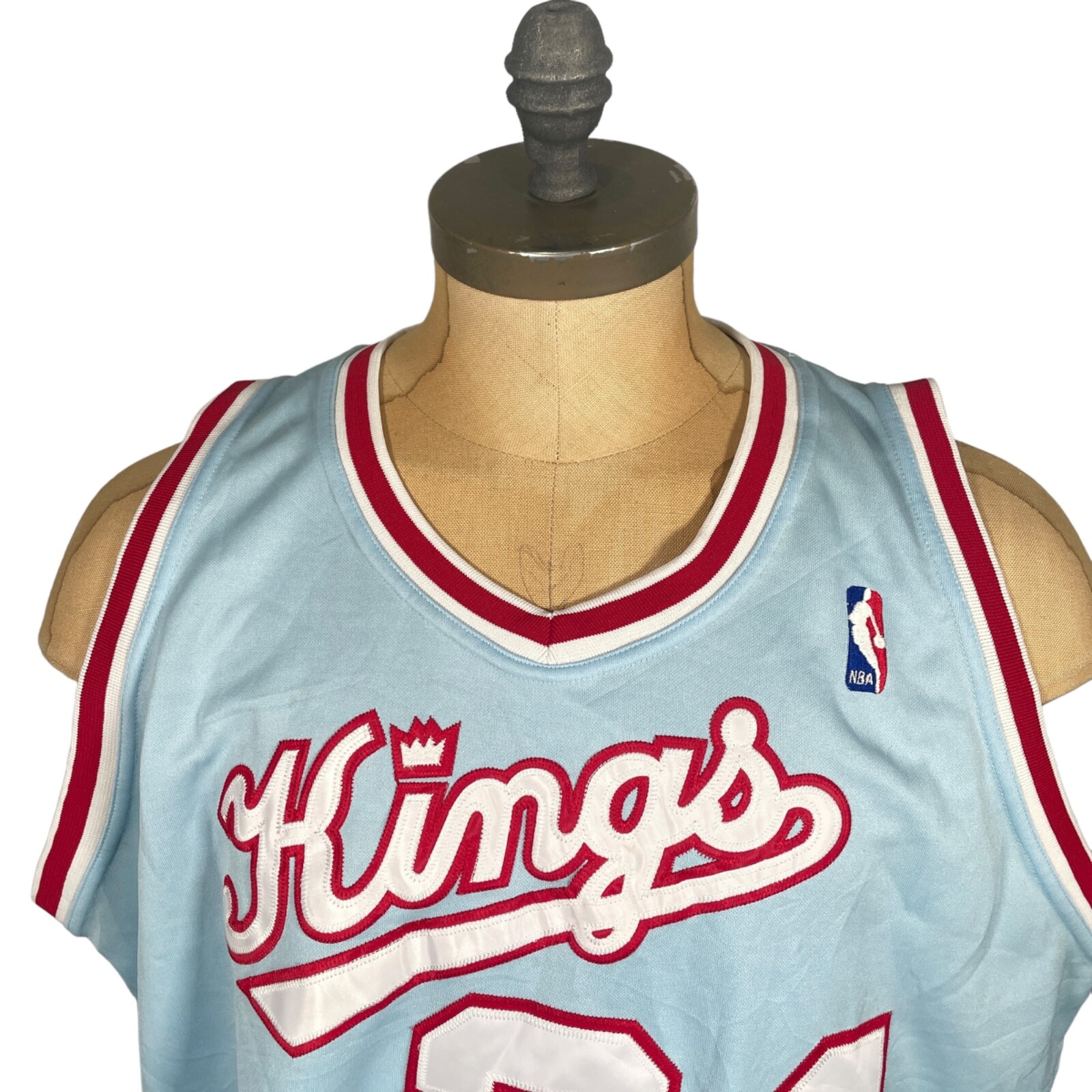 NBA Sacramento Kings Mitchell & Ness Theus Vintage Retro Jersey Tank Top 80s gallery