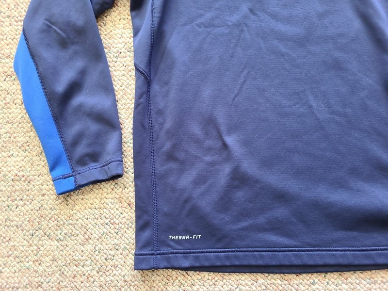 EUC Nike Men's Therma-Fit 1/4 Zip Fleece Pullover Color Blue Size Size Large L gallery