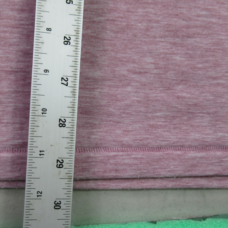 Johnnie-O Men's XL Quarter Zip Activewear Pullover Heathered Red Purple Top gallery