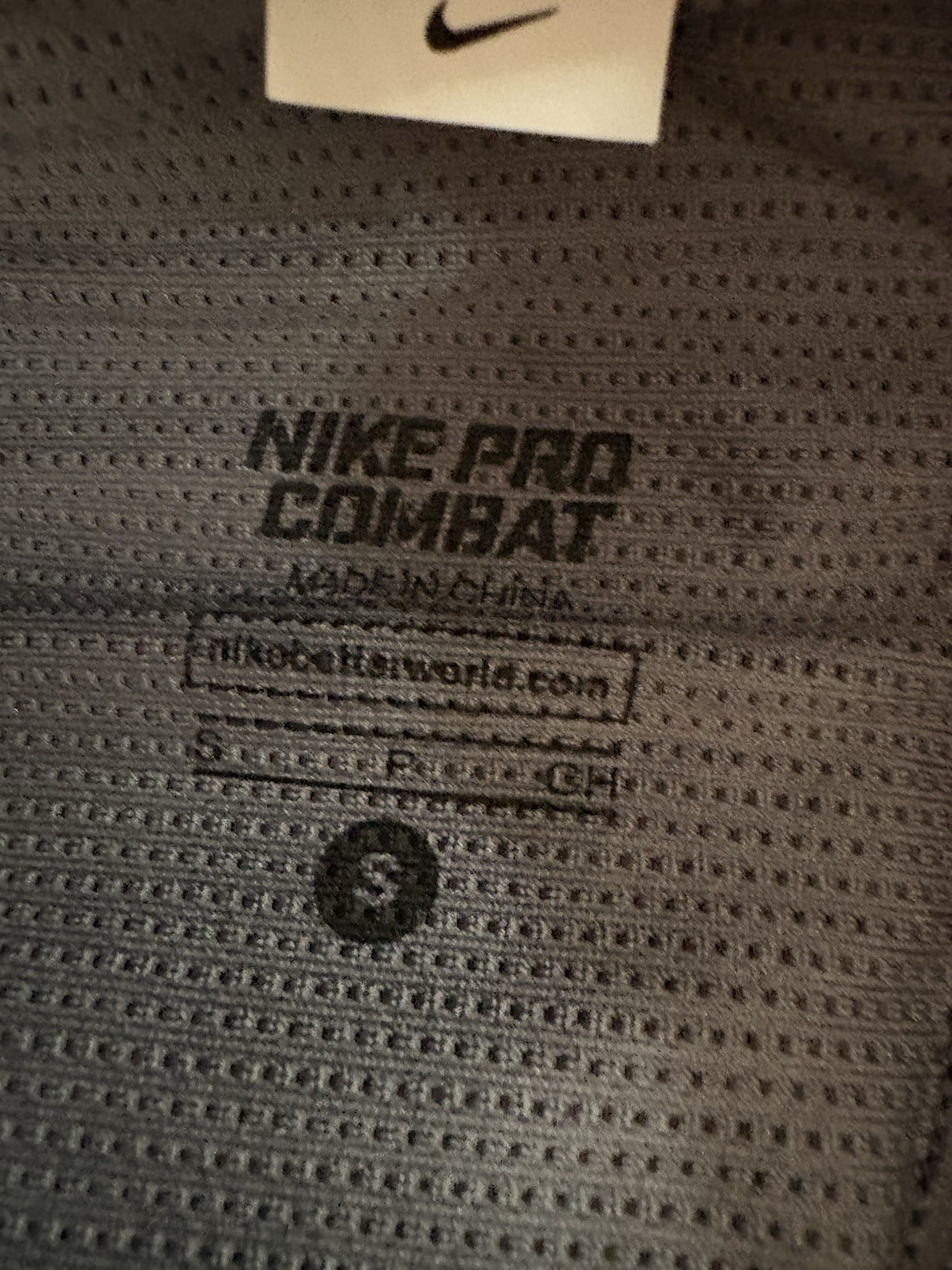 Nike Pro Combat Hyperstrong Gray FOOTBALL SHORTS DRI FIT 626419 064 SZ Small NEW gallery
