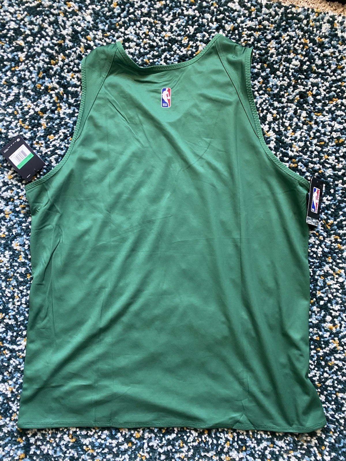 Nike NBA Authentics Blank Reversible Practice Boston Celtics Green Tank XL Team gallery
