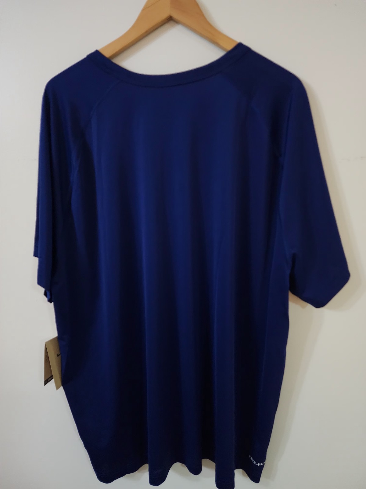 Nike Ready Dri-Fit Size 2XL Men's S/S Fitness Top Blue Void Style DV9815-492 Nwt gallery