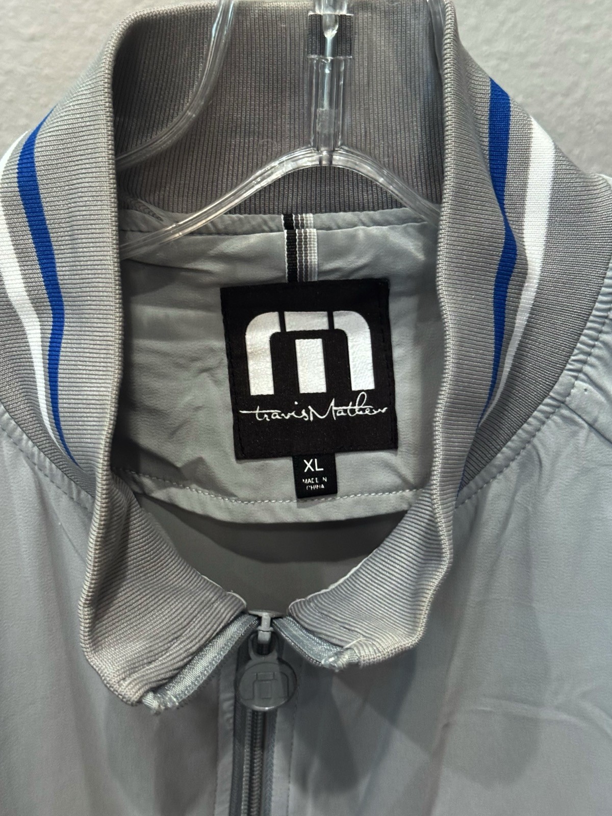 Travis Matthew Full Zippered SWEATER Jacket XL gallery