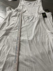 NWT Athletic Works Tank Top Lot of 3 Mens L 42-44 Sleeveless White E-30