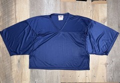 VTG TEAMWORK Athletic Apparel Mesh Crop Practice Retro Jersey Navy XL USA Made
