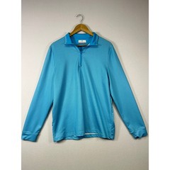 Golfcore Grand Slam Mens Size M Blue 1/4 Zip Performance Pullover Active Top