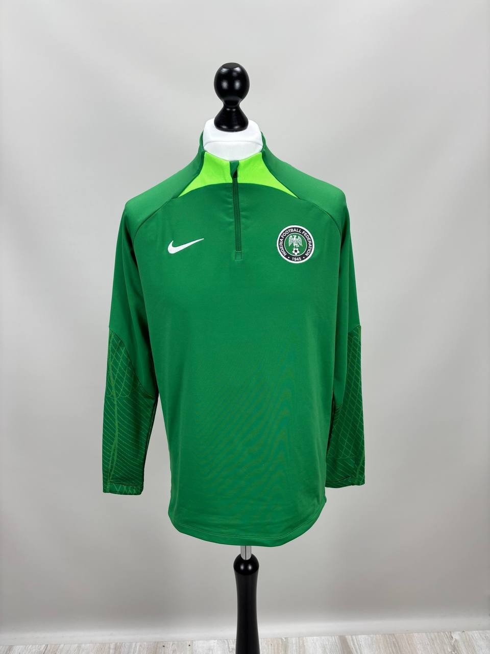 Mens long sleeve Nike Nigeria Size L Color Green Duties Paid (USA) gallery