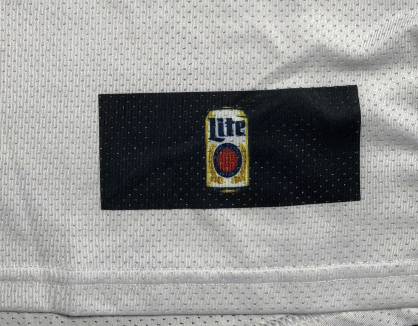 Miller Lite Beer Basketball Jersey #75 Miller Time Men’s XL Retro White Party gallery