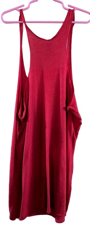 Next Level I Flexed and the Sleeves Fell Off Men's Red Tank Top Size Large gallery