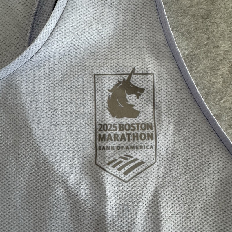 Adidas Boston Marathon 2025 Own The Run Running Singlet Tank JP3281 Men Size XL gallery