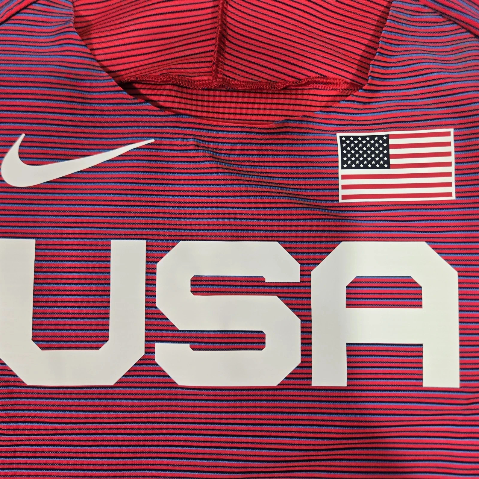 Nike Pro Elite Team USA Track and Field Competition T-Shirt Men's M BV1312-602 gallery