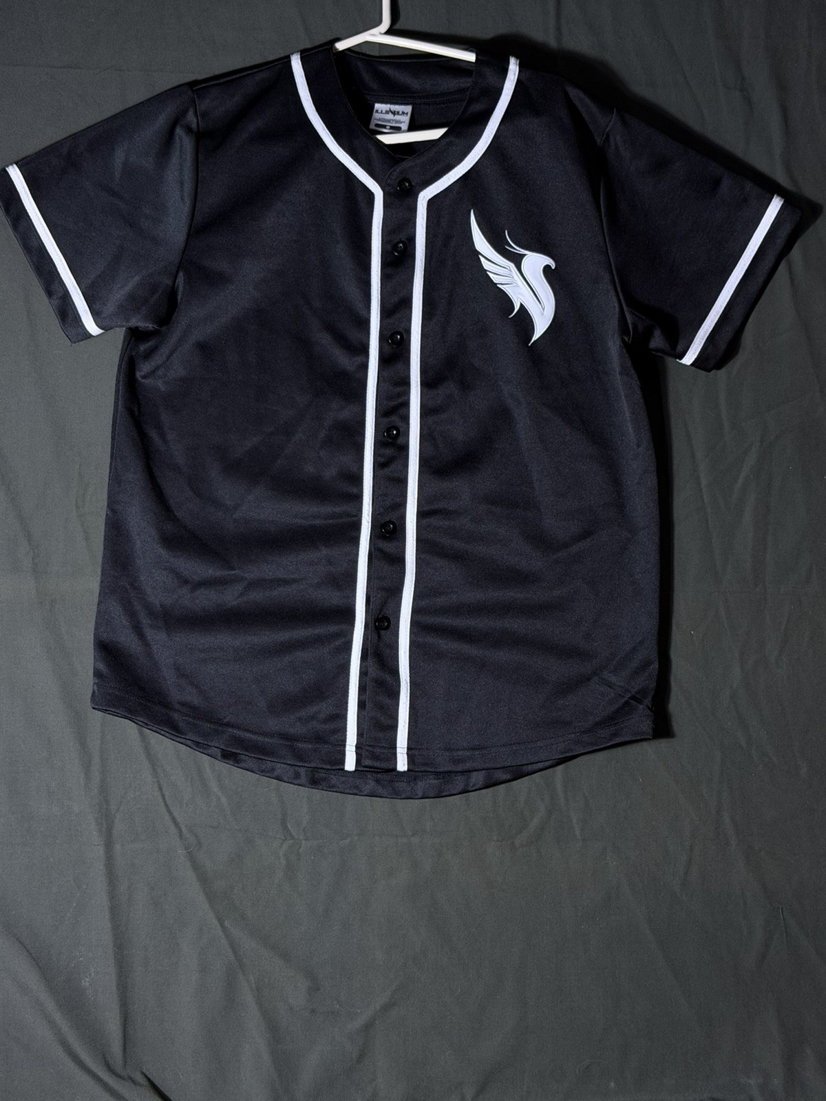 Illenium #3 Men’s Official Jersey Black Button Up Sz L gallery