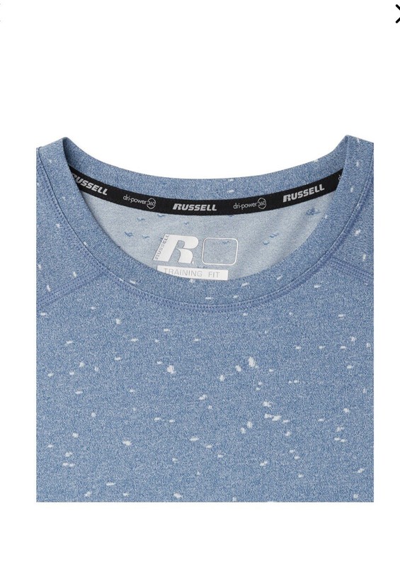 RUSSELL ATHLETIC Mens Blue Dri Power 360 T.Shirt Size Medium New gallery