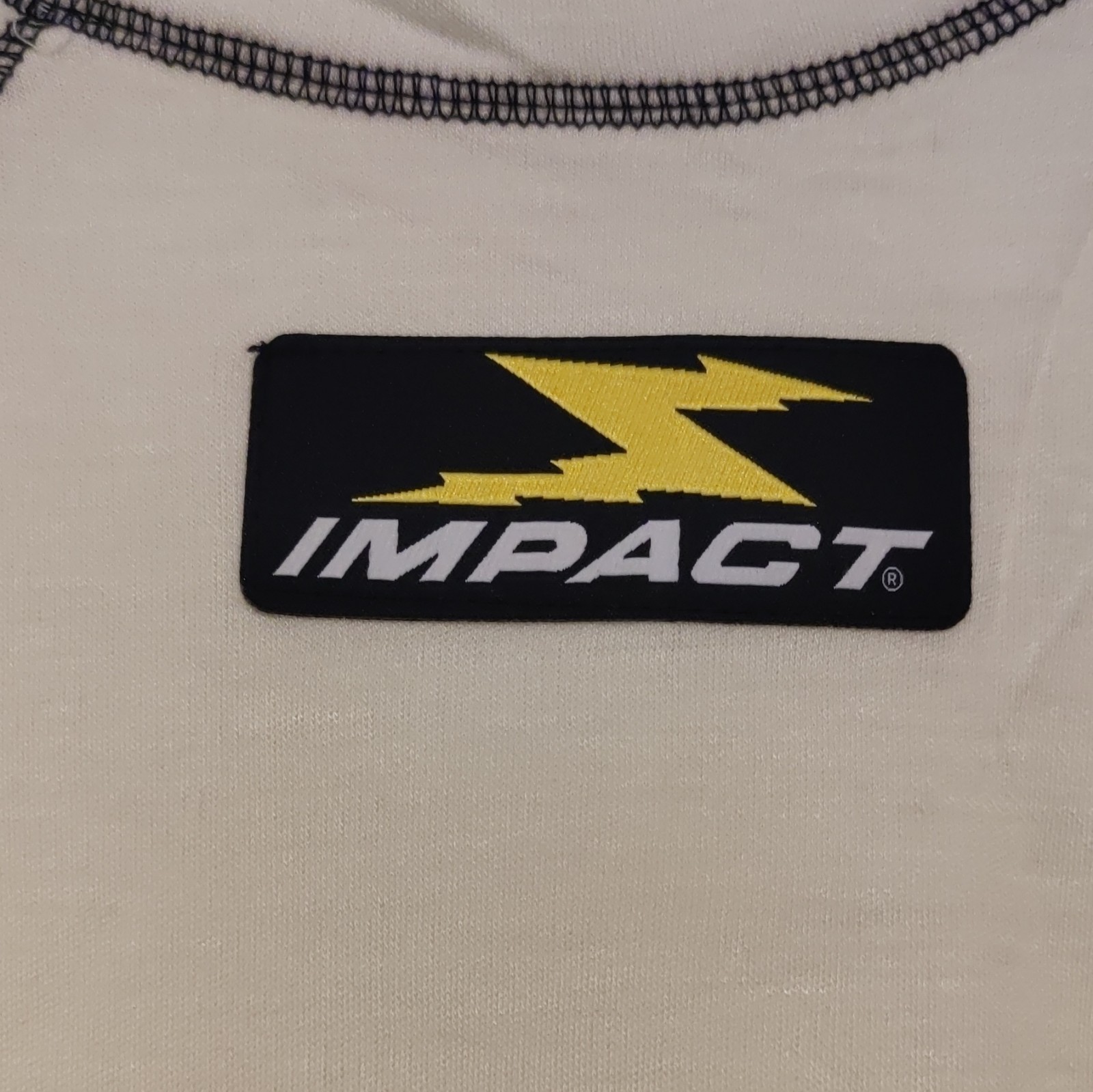 Impact Racing Men’s Fireproof Under Shirt White XXL Crew Neck gallery