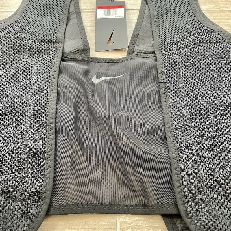 Men’s Size L/XL Nike ISPA Tech Tactical Running Mesh Vest Black RARE NWT gallery