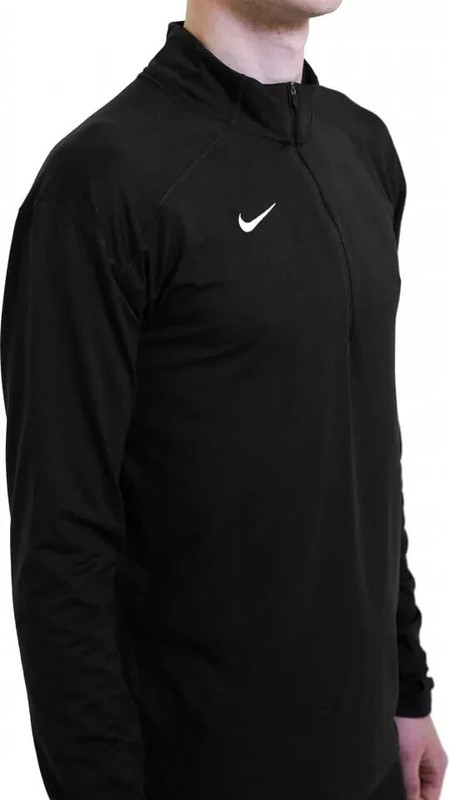 NIKE 1/2 ZIP FOOTBALL COACH'S PULLOVER GOLF TOP BLACK DV6751-013 SMALL gallery