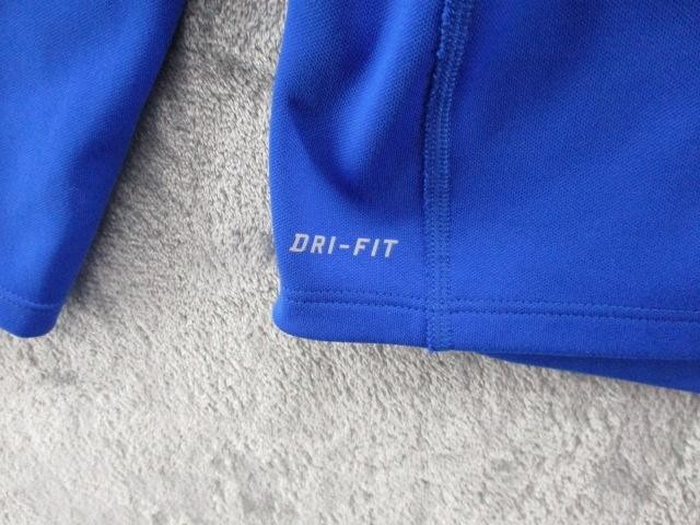 Nike Shirt Mens XL Blue Racer Dri-FIT 1/4 Zip Running Training Pullover 547793 gallery