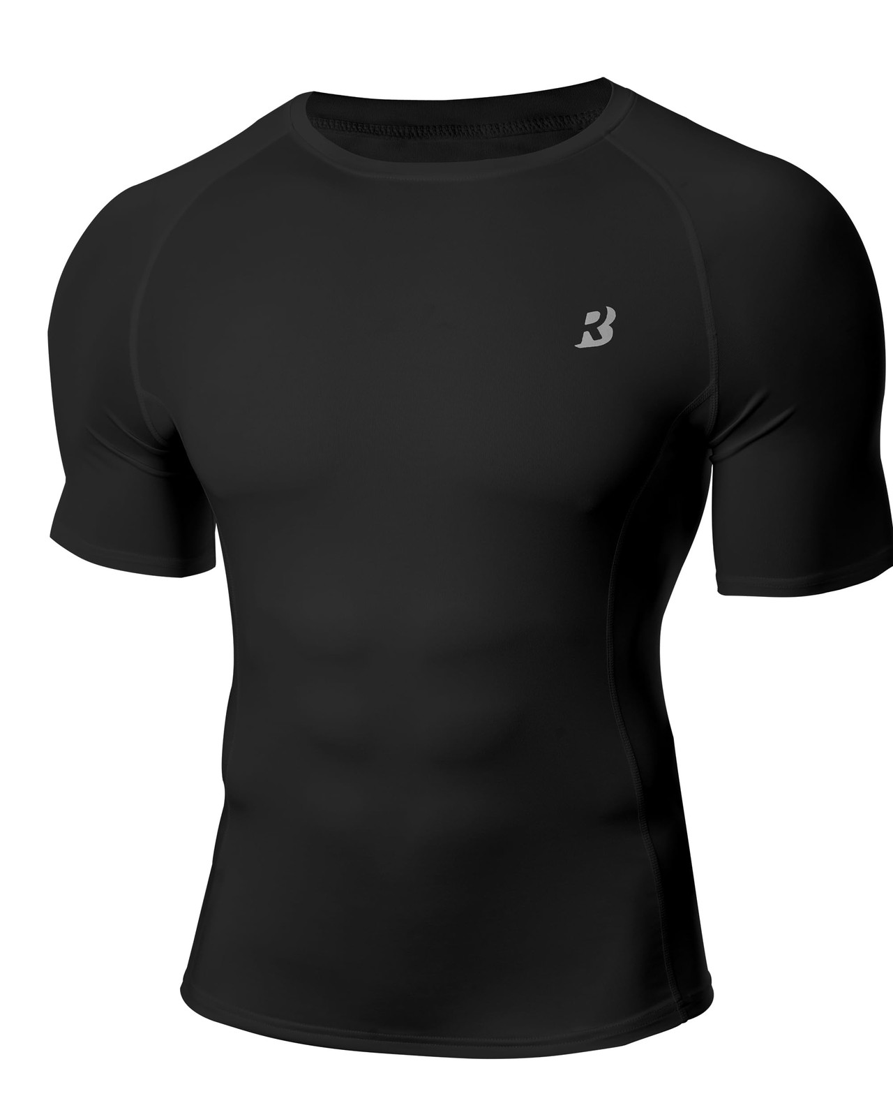 Compression Shirt Men Short Sleeve, Cool Dry Base Layer Athletic Undershirts .. gallery