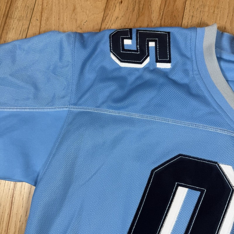 VINTAGE Fubu 05 Sports Series Football Jersey Mens XL Blue Pullover Y2K Hip Hop gallery