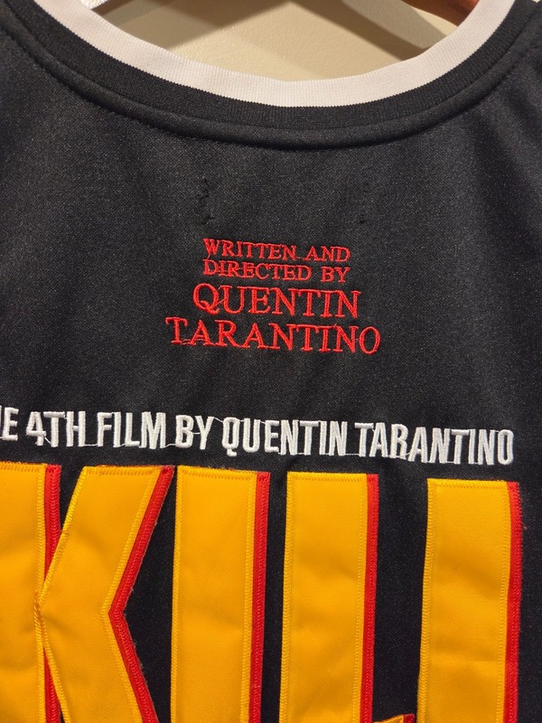 Kill Bill Tarantino Movie Headgear Classics basketball Jersey Sz Small Film Sewn gallery