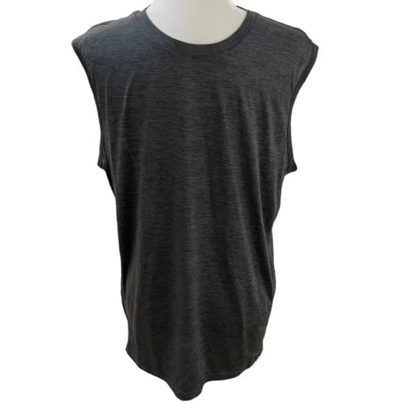 prAna Clothing Men's Tank Athletic T Shirt Large Blue Sleeveless gallery