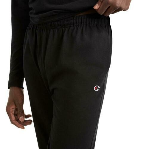 Champion Everyday Jogger Sweatpants Black Size XL Cotton Cuff Hem Mens gallery