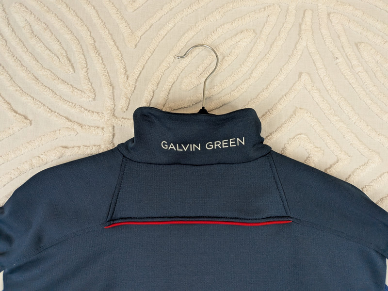 Galvin Green 1/4 Zip Golf Pullover Mens XL Blue Insula Technology Thermal gallery