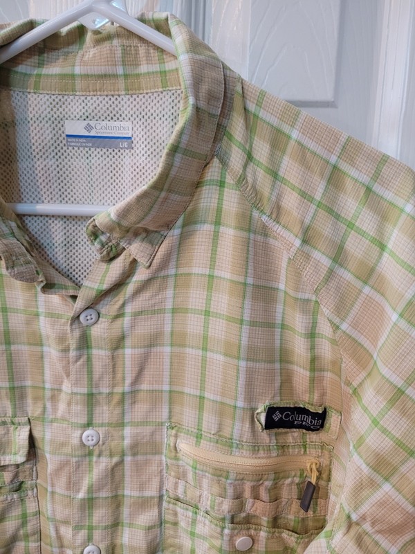 Lot of 3 shirts L Columbia PFG MENS 1 LONG/ 2 Short SLEEVE FISHING SHIRTS gallery