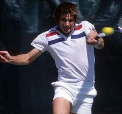 U.S Open Jimmy Connors Tennis Polo Shirt-worn in 1976 & 77 – Original Remake