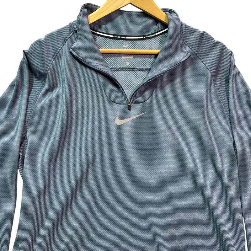 Nike Element Half Zip Running Top Mens XL Blue Dri-FIT Pullover Shirt Run gallery