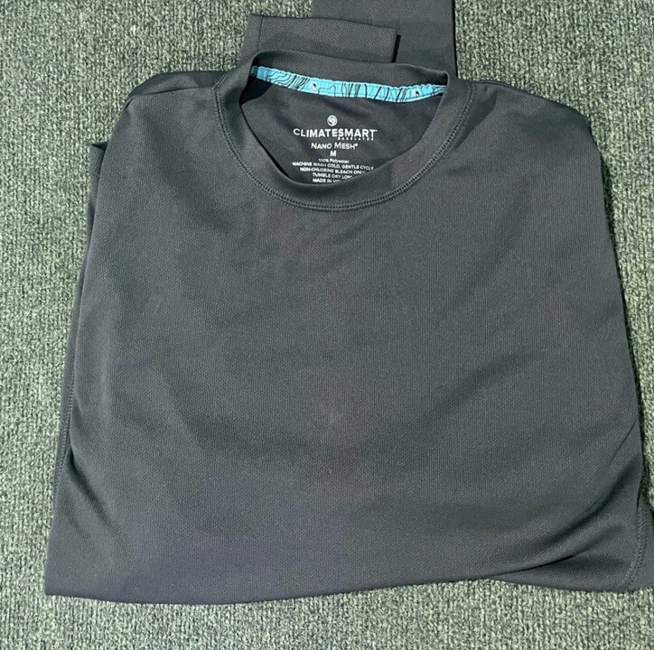 Climate Smart Men’s Nanosmesh Long Sleeve Shirt - Size M