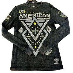 American Fighter Mens Long Sleeve Thermal Graphic Athletic Shirt M