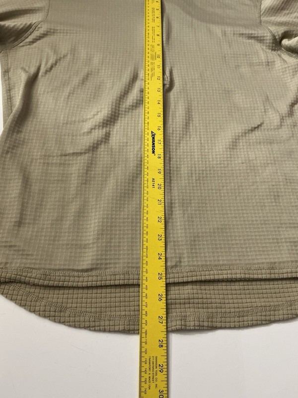 US Army Gen III Cold Weather Mid Weight Shirt Mens Medium Waffle Grid Military gallery