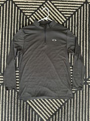 Oakley Men’s Original Quarter Zip Pullover SZ Medium Hydrolix Fabric