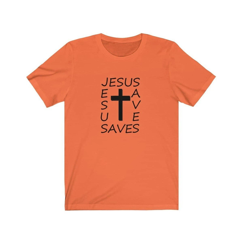 Bella & Canvas Short Sleeve Tee "Jesus Saves" gallery