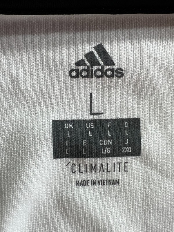 Adidas Entrada 18 T-shirt Climalite Sports | Men's | White/Black | Large gallery