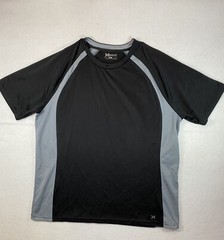 Xersion Performance Wear Men’s T-shirt Size XL Athletic Tee SS Black / Gray