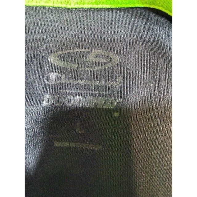 Champion Pullover Mens Large Black Good Duo Dry Quarter Zip Athletic Long Sleeve gallery