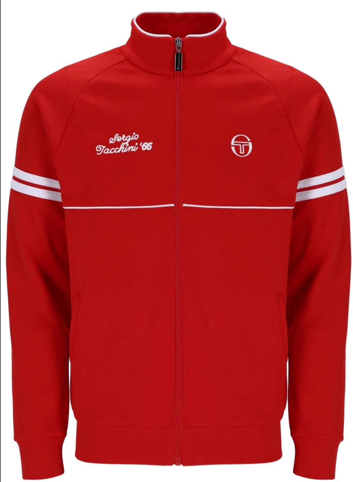 Nottm Forest -Sergio Tacchini Orion Davis Tennis Track Top - Ltd Edition - Red gallery