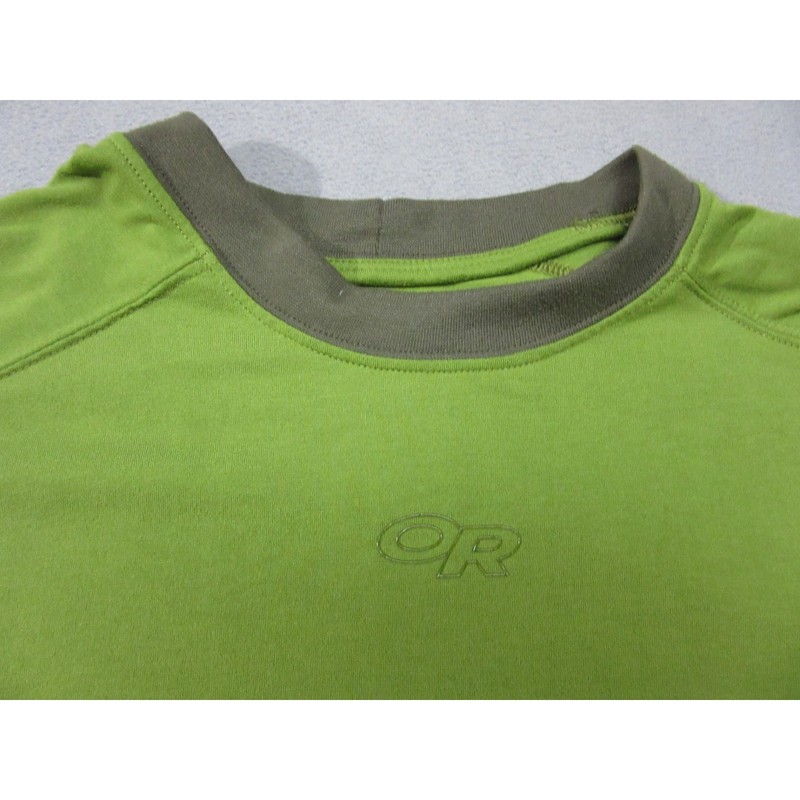 Outdoor Research Shirt Mens Large Green Dri-Release Wool Blend Wicking Outdoor gallery