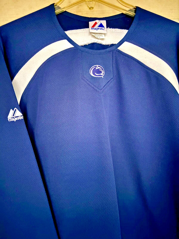 Men's XL PSU PENN STATE Classic Collection Casual Jersey Pullover Shirt Long Slv gallery