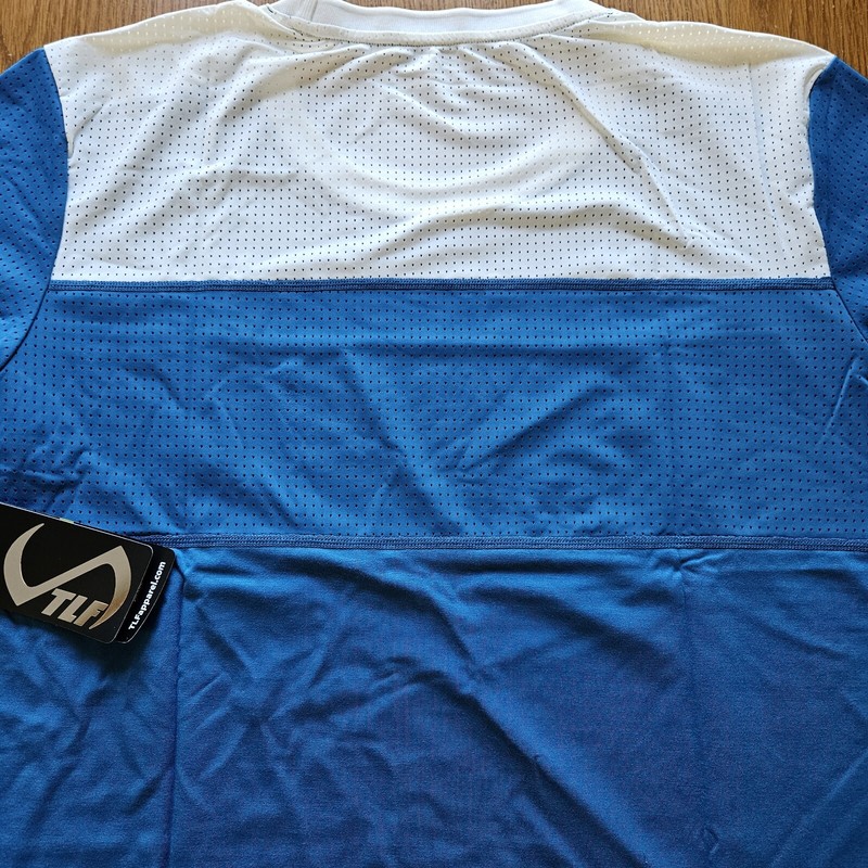NEW Men's TLF Techne Workout Tee Size Large Olympic Blue Training Weightlifting gallery