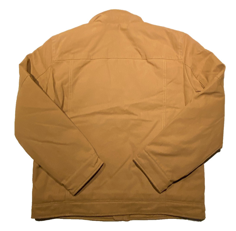 Men's Levi's Canvas Stand Collar Full-Zip Jacket Med Tan NWT! gallery