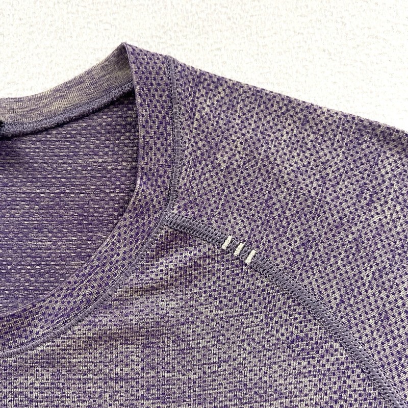 Lululemon Men Petrol Purple Dew Green Metal Vent Tech Long Sleeve Shirt 2.0 S gallery