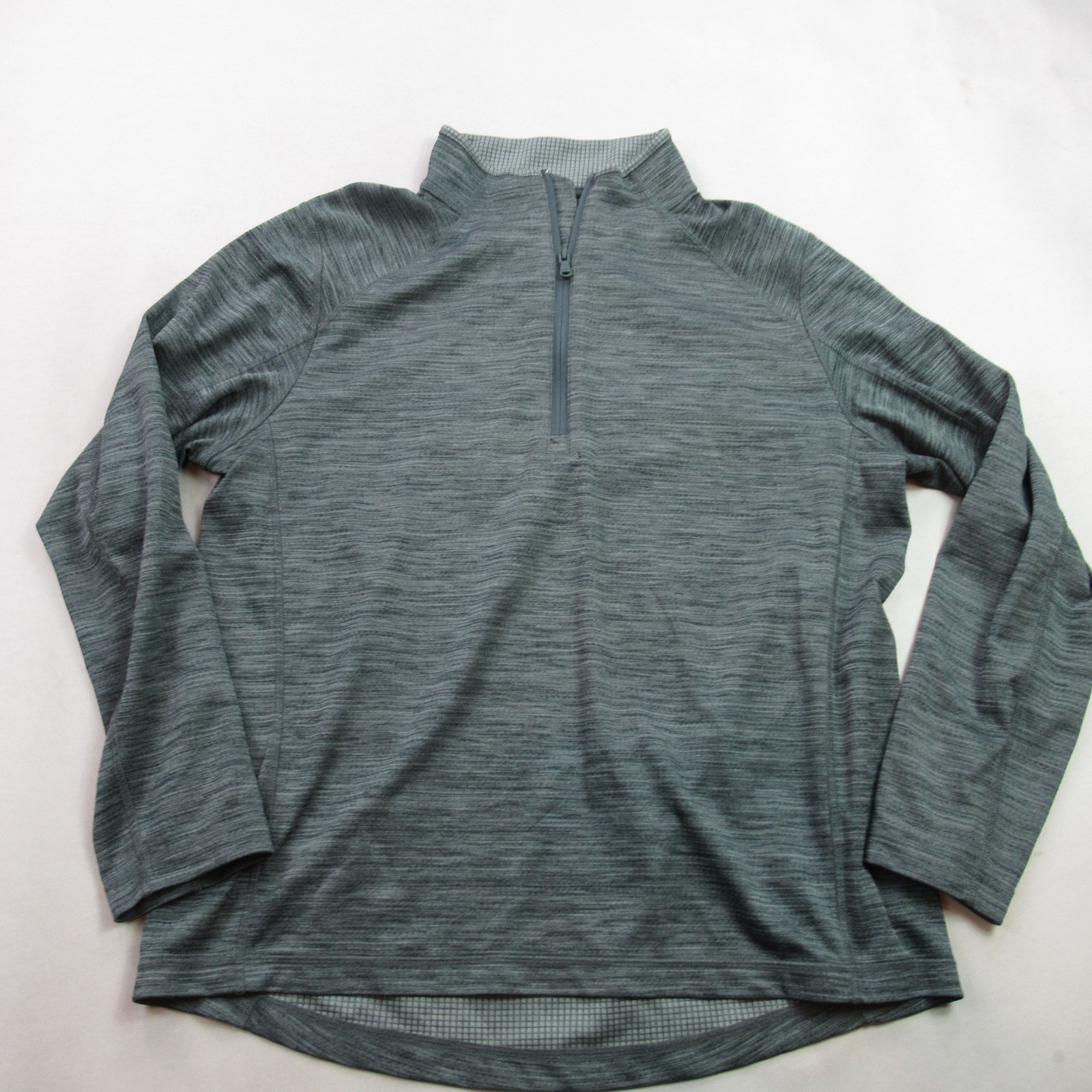 Vineyard Vines Men's Performance Quarter Zip Pullover Sweater Heather Grey Size gallery