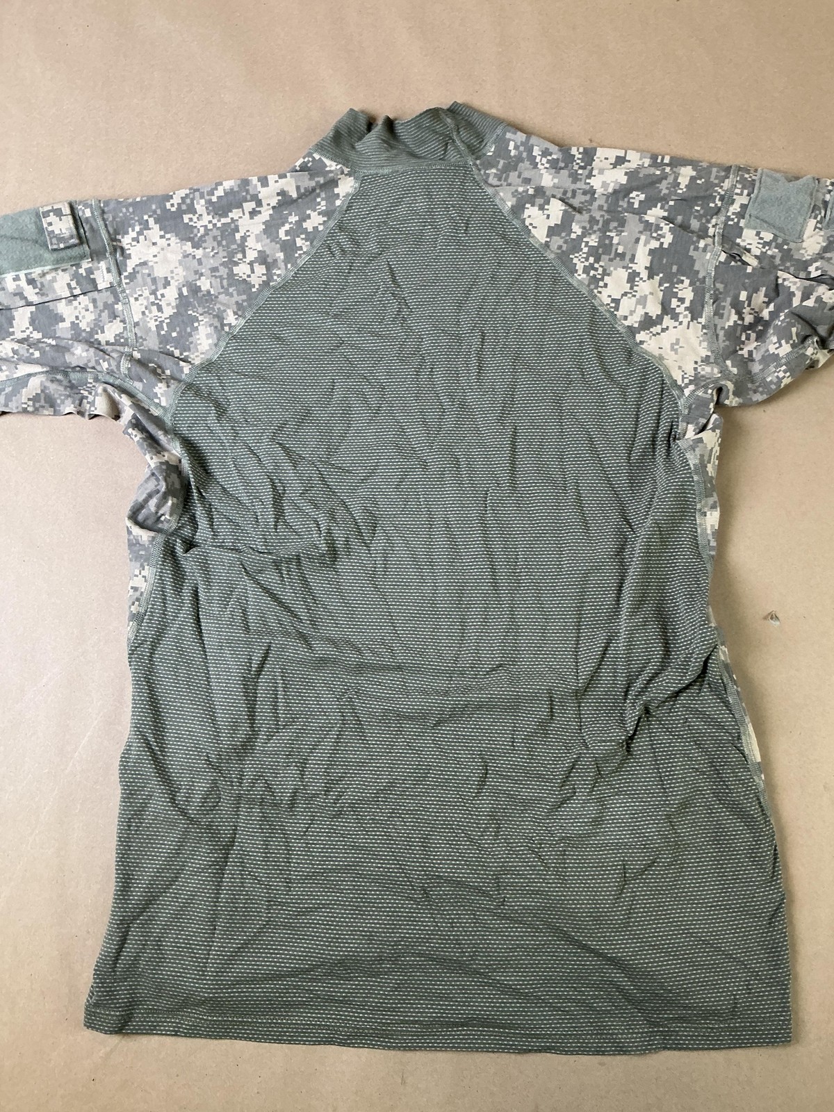 Massif Advanced Combat Shirt Mens 2XL Green ACU Camo FR Long Sleeve Mock Neck gallery