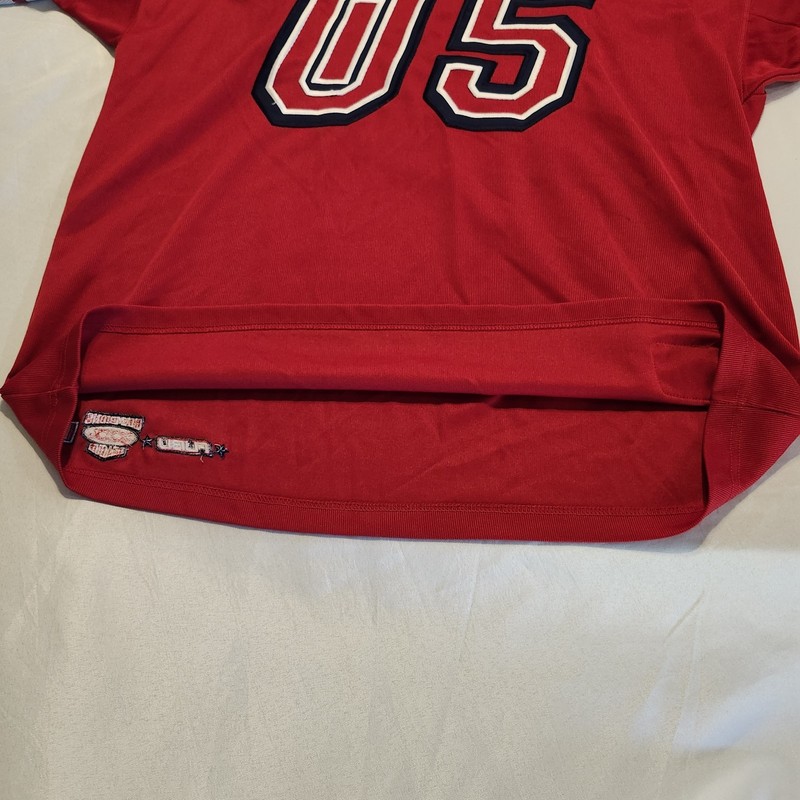 Vintage FUBU Sport The Collection 05 Red Stitch Jersey Y2k Mens Size XL gallery