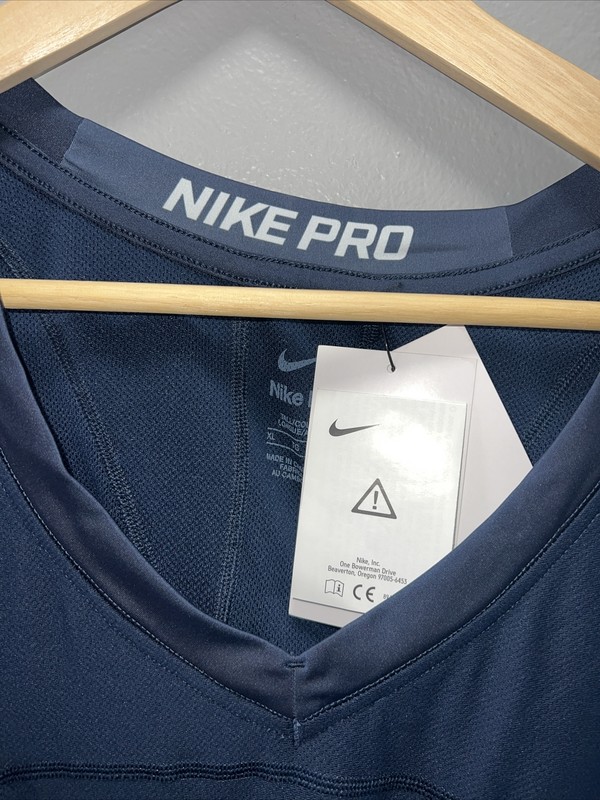 Nike Pro Hyperstrong Padded Compression Basketball Tank Size XL Blue A07 gallery