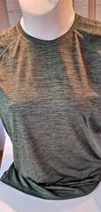 Athletic Activewear Men’s Xersion Everair Green Heather LT Sports Tshirt Dry