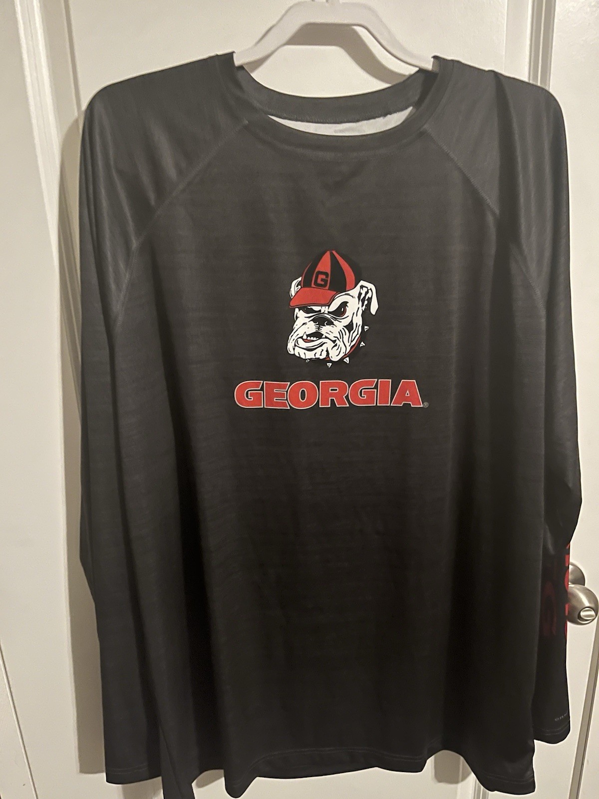 Columbia PFG Men's Dark Gray Long Sleeve Shirt Georgia Bulldogs Size XXL/2TG gallery